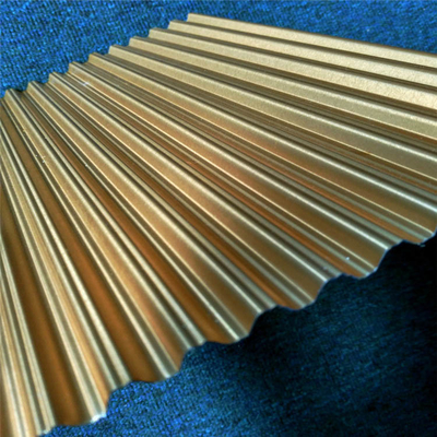 poids léger enduit en métal de 0.6mm de poudre imperméable ondulée de plafond avec la barre de T