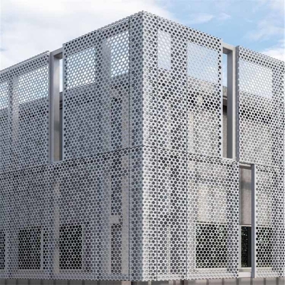 Les façades de revêtement blanches de bâtiment en métal de PVDF lambrisse 3mm ignifuges