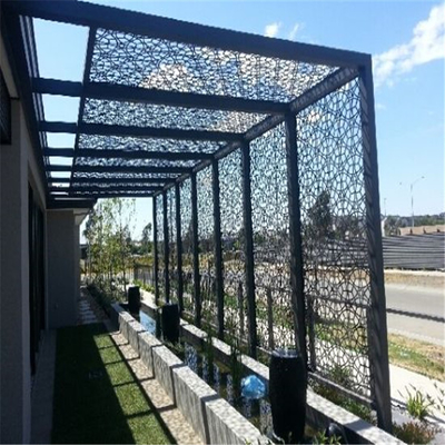 Le laser de PVDF a coupé les panneaux de mur extérieur décoratifs en aluminium des panneaux 5mm