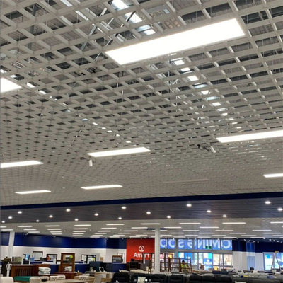 plafond ouvert de cellules T de grille en aluminium de 600x1200mm avec la structure T15