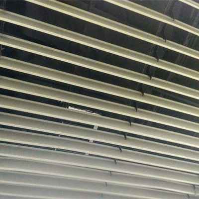 Plafond en aluminium résistant au feu 200x3000mm d'écran de B pour la décoration de mur extérieur