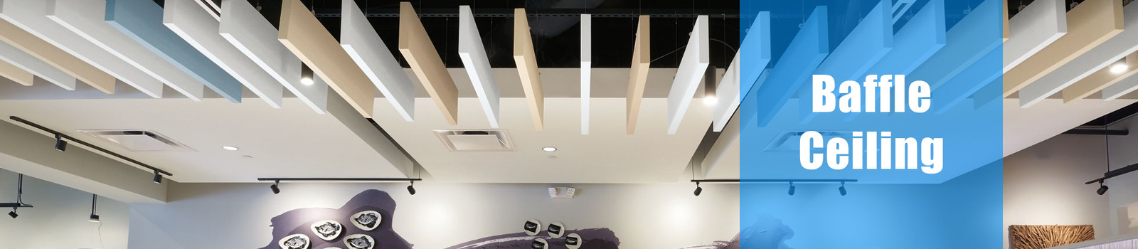 Plafond en aluminium en métal
