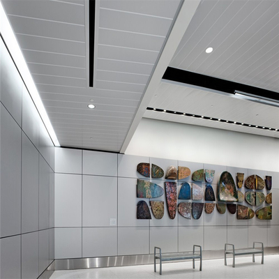 Le plafond en aluminium C en métal C100 a formé la peinture de PE de largeur de 100mm