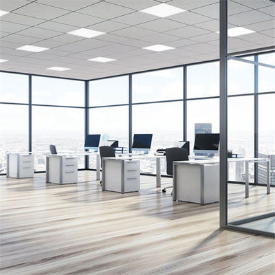 600x600mm LED plafond lumineux Bureau en aluminium