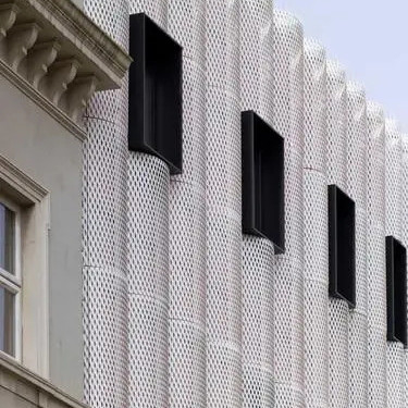 La façade a augmenté l'alliage d'aluminium épais extérieur de Mesh Panel 2.35mm de mur