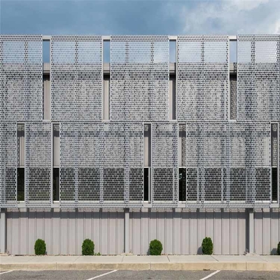 Les façades de revêtement blanches de bâtiment en métal de PVDF lambrisse 3mm ignifuges