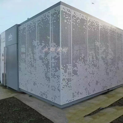 immeuble de bureaux imperméable ignifuge en aluminium extérieur de panneau de mur de 2mm