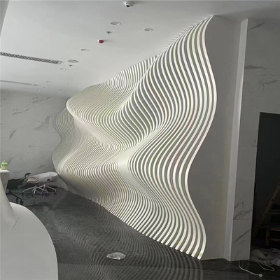 le plafond acoustique de conception de plafond en métal d'épaisseur de 2.85mm déroute la vague comme des plafonds