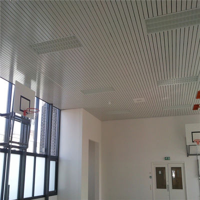 plafond en forme d'U85 linéaire en aluminium acoustique de plafond en métal de 85mm