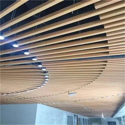 Épaisseur en aluminium du plafond 0.5mm de cloison du centre commercial U facile à démonter