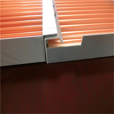 ISO9001 couleur personnalisable ondulée en aluminium du panneau 1500X5000mm