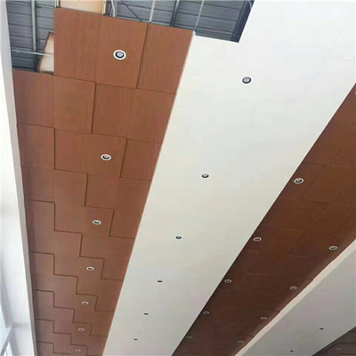 Crochet sur le plafond en aluminium 1.5mm en métal profondément pour la station de métro