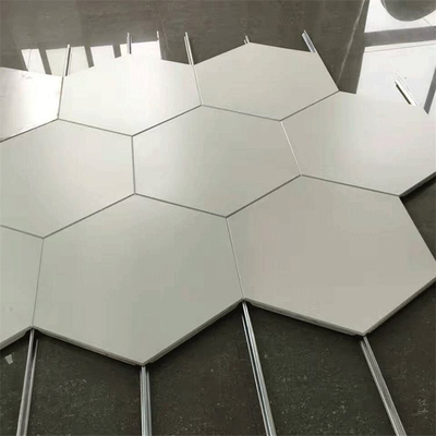 Agrafe hexagonale de couleur personnalisable dans le plafond 404mm pour la station de métro