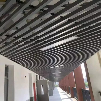 Plafond en aluminium résistant au feu de cloison de boîte pour la décoration de mur extérieur