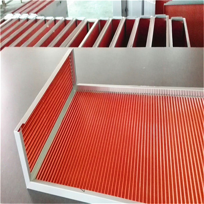 En aluminium de résistant à l'eau ridés lambrissent 1500x5000mm pour la station de métro