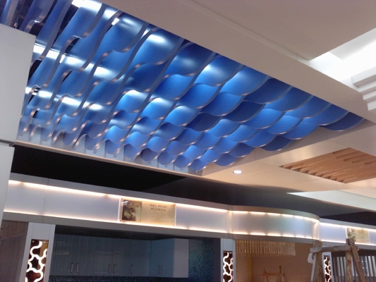 Panneau ondulé en aluminium personnalisable pour Convention Center