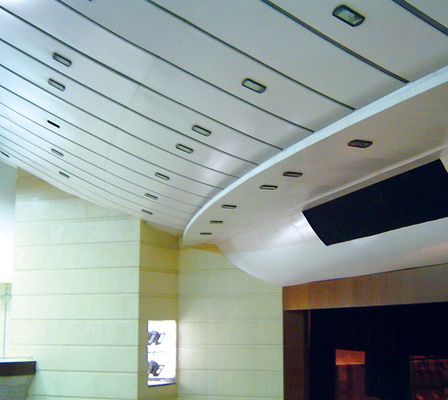 Panneau ondulé en aluminium personnalisable pour Convention Center