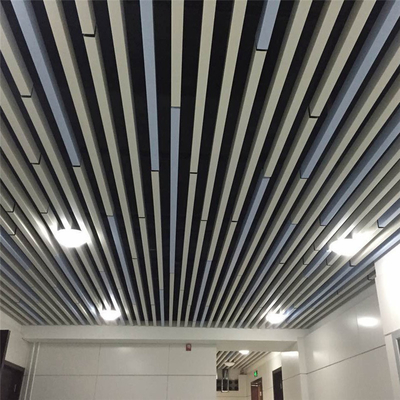 tuiles en U en aluminium de plafond de cloison acoustique de GI de plafond en métal de la cloison 50X100