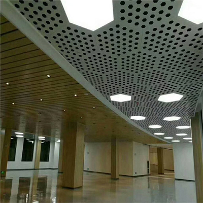 Aluminium hexagonal Agrafe-dans le plafond pour la décoration de mur de Convention Center