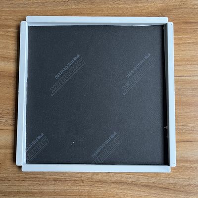 Aluminum Lay In Metal Ceiling Design ISO9001 Square Tiles 0.7mm with sound proof ceiling
