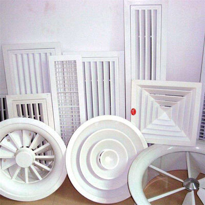 Le diffuseur 1100 d'air de plafond d'aluminium de place ignifugent font extérieur cuire au four fini