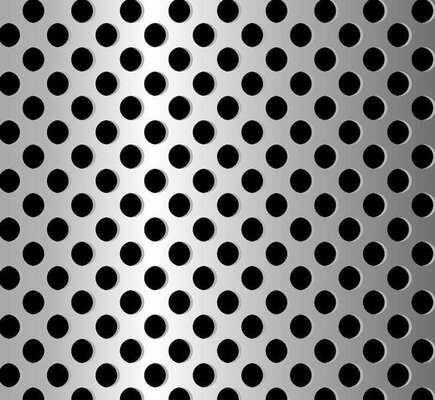 Panneau extérieur perforé en alliage d'aluminium personnalisé, panneaux en aluminium PVDF pour façade